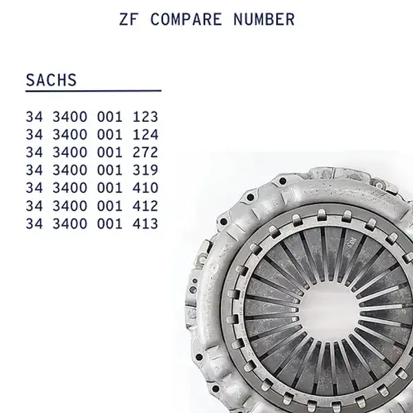 SACHS Clutch Kit for Volvo VNL / Volvo D13 with I-SHIFT Transmission AT02612D